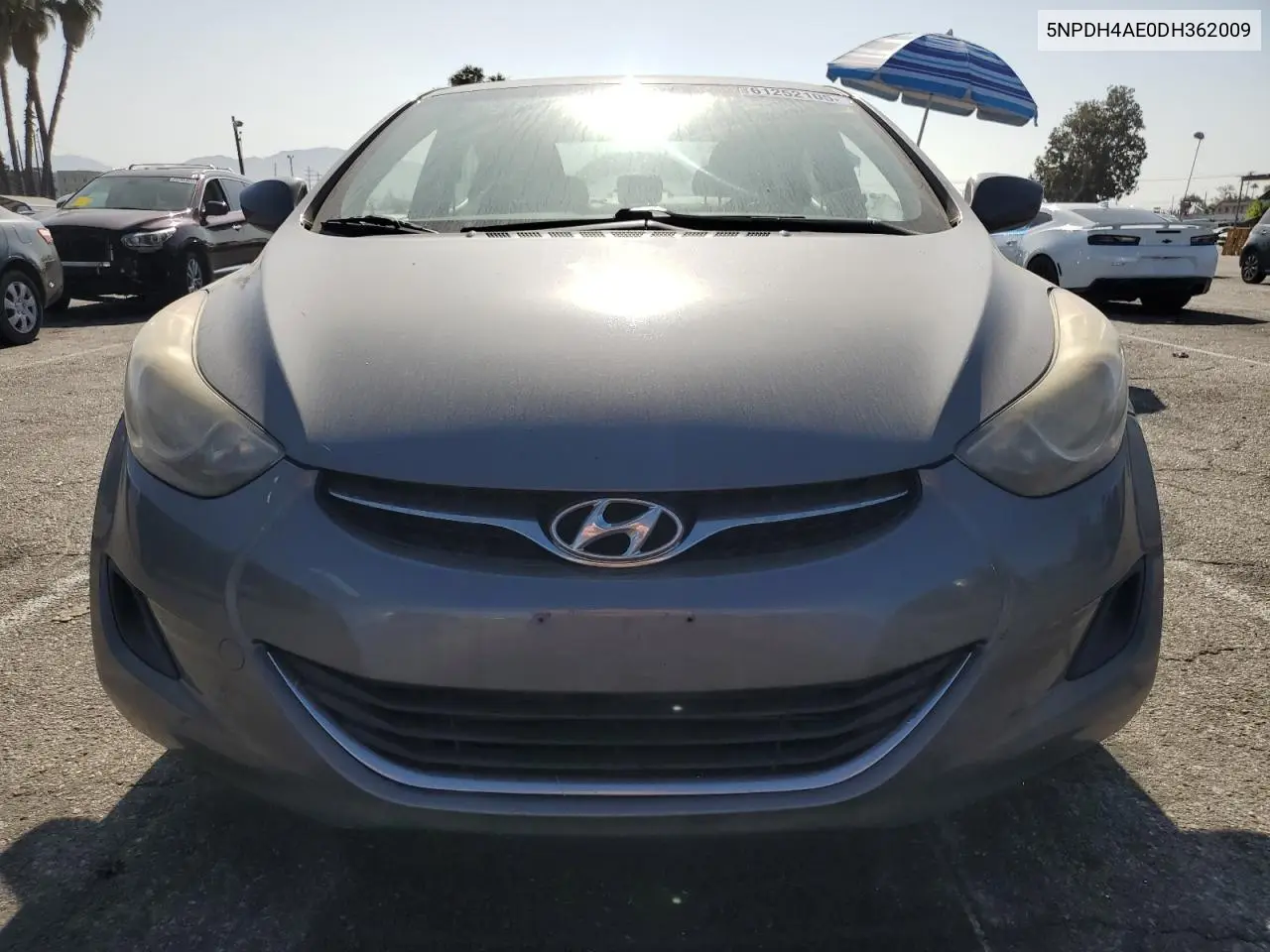 2013 Hyundai Elantra Gls VIN: 5NPDH4AE0DH362009 Lot: 61252105