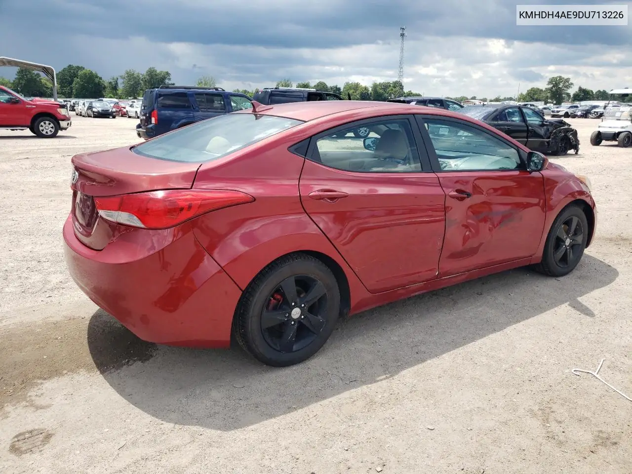 2013 Hyundai Elantra Gls VIN: KMHDH4AE9DU713226 Lot: 61619895