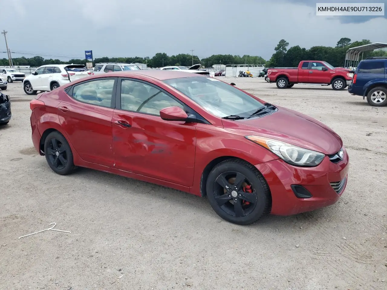 2013 Hyundai Elantra Gls VIN: KMHDH4AE9DU713226 Lot: 61619895