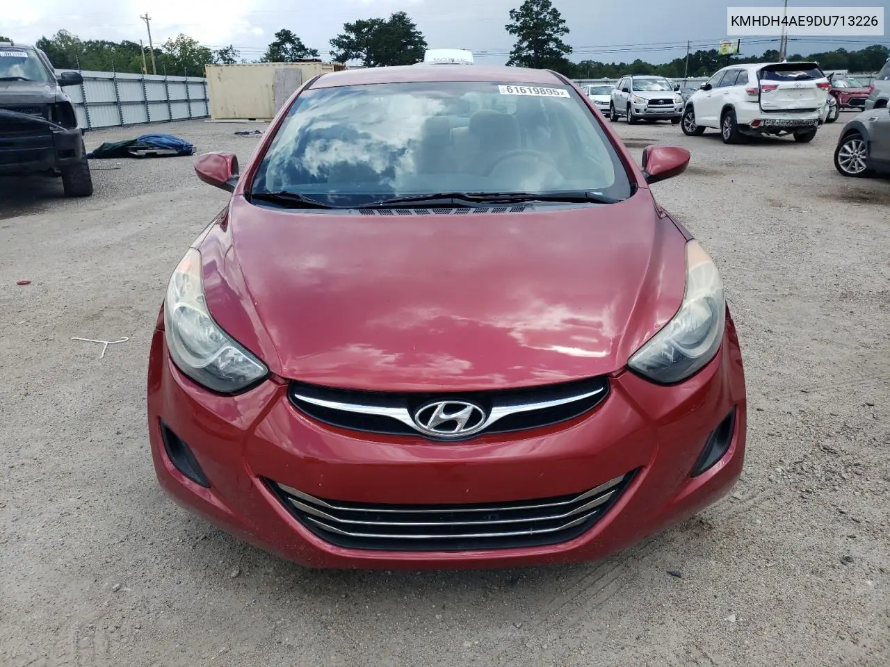 2013 Hyundai Elantra Gls VIN: KMHDH4AE9DU713226 Lot: 61619895