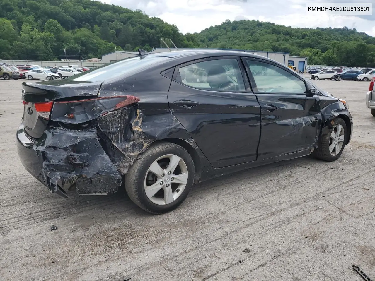 2013 Hyundai Elantra Gls VIN: KMHDH4AE2DU813801 Lot: 61688905