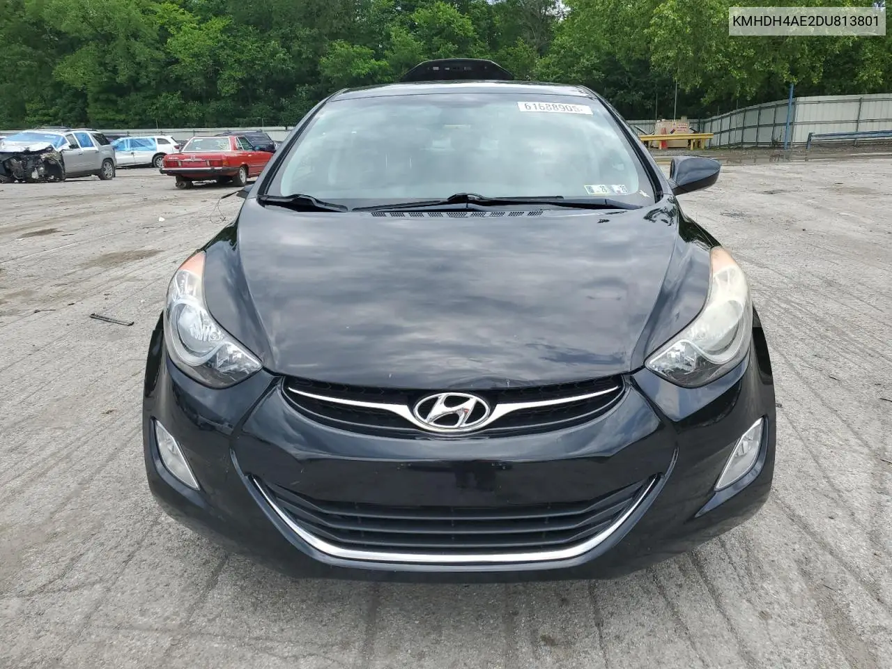 2013 Hyundai Elantra Gls VIN: KMHDH4AE2DU813801 Lot: 61688905