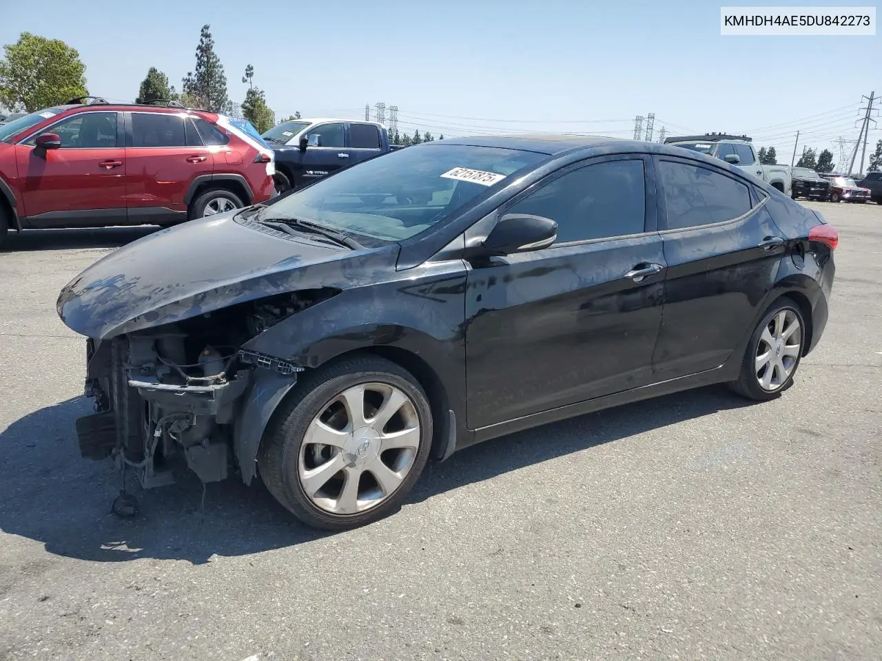 2013 Hyundai Elantra Gls VIN: KMHDH4AE5DU842273 Lot: 62157875