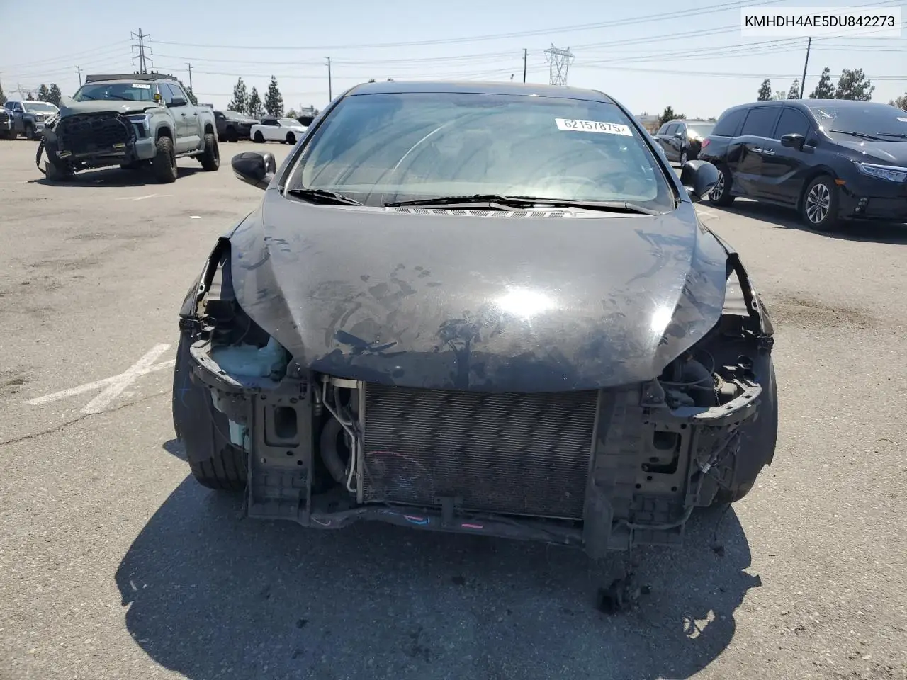 2013 Hyundai Elantra Gls VIN: KMHDH4AE5DU842273 Lot: 62157875