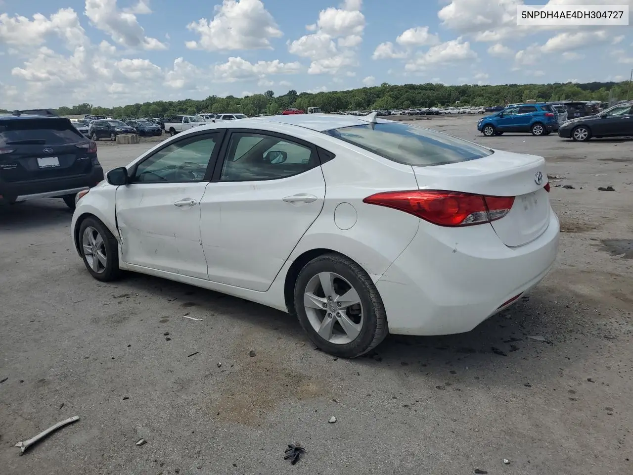 2013 Hyundai Elantra Gls VIN: 5NPDH4AE4DH304727 Lot: 62575475