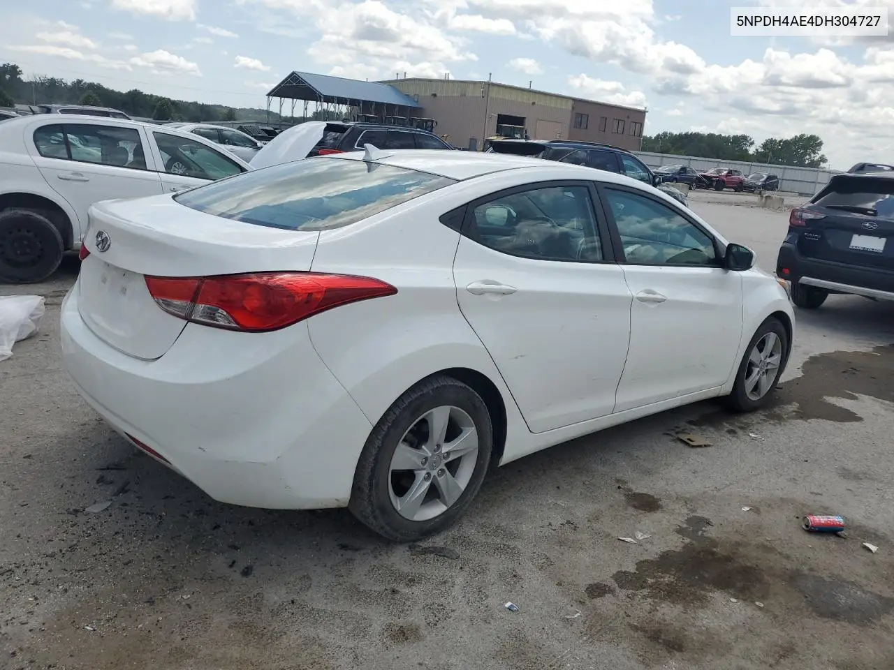 2013 Hyundai Elantra Gls VIN: 5NPDH4AE4DH304727 Lot: 62575475