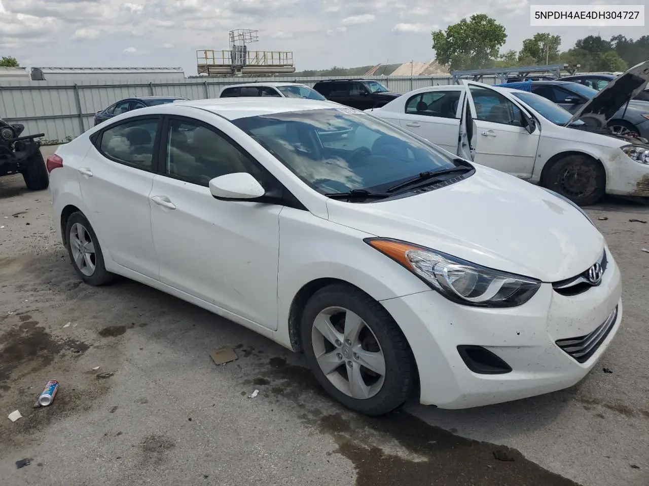 2013 Hyundai Elantra Gls VIN: 5NPDH4AE4DH304727 Lot: 62575475