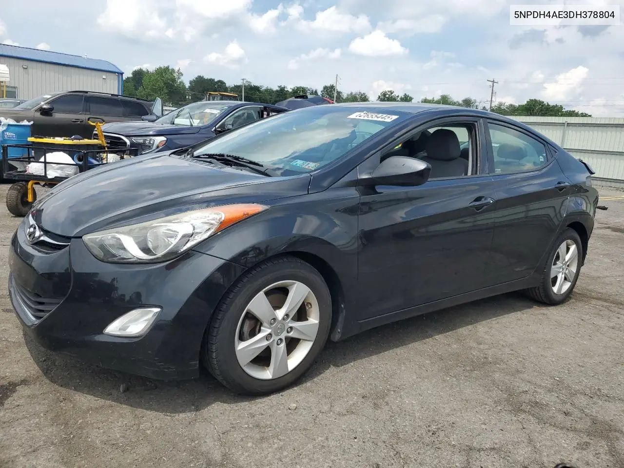 2013 Hyundai Elantra Gls VIN: 5NPDH4AE3DH378804 Lot: 62655445