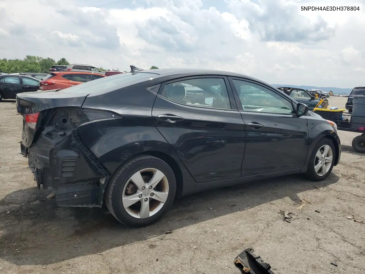 2013 Hyundai Elantra Gls VIN: 5NPDH4AE3DH378804 Lot: 62655445