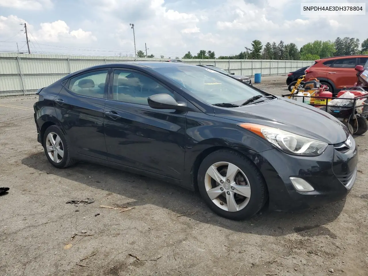 2013 Hyundai Elantra Gls VIN: 5NPDH4AE3DH378804 Lot: 62655445