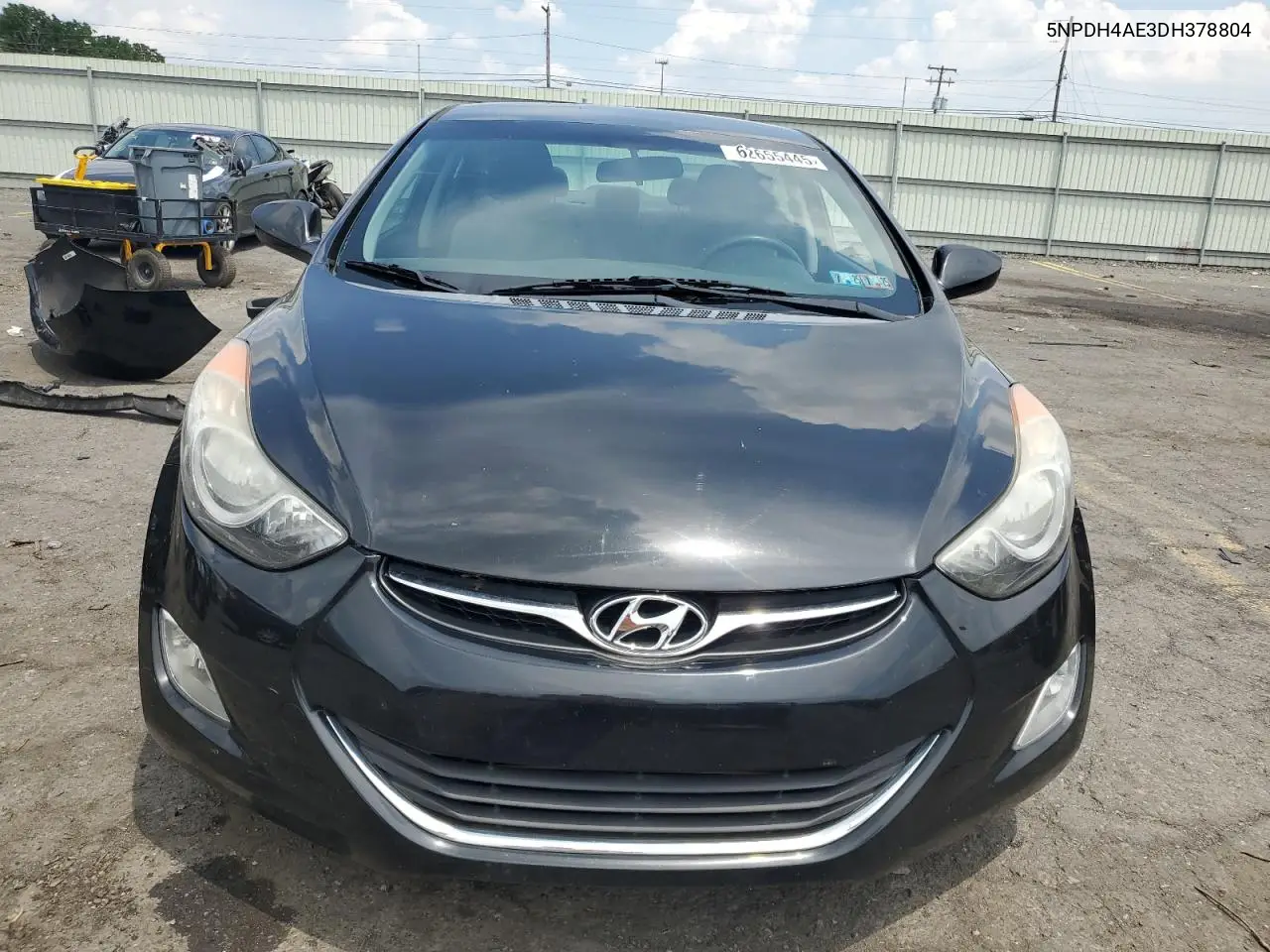 2013 Hyundai Elantra Gls VIN: 5NPDH4AE3DH378804 Lot: 62655445