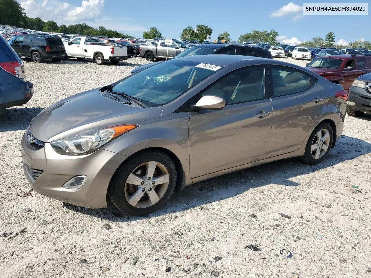 2013 Hyundai Elantra Gls VIN: 5NPDH4AE5DH394020 Lot: 62685435