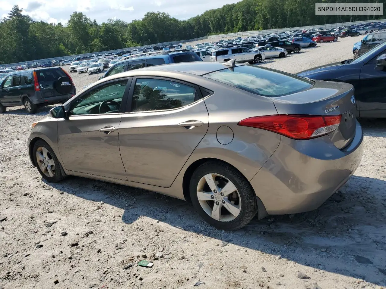 2013 Hyundai Elantra Gls VIN: 5NPDH4AE5DH394020 Lot: 62685435