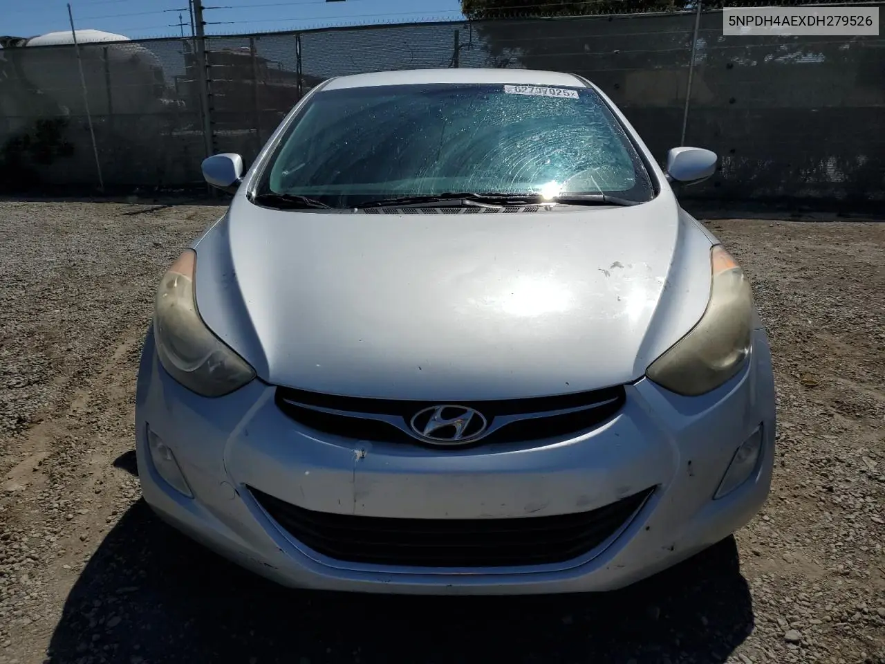 2013 Hyundai Elantra Gls VIN: 5NPDH4AEXDH279526 Lot: 62707025
