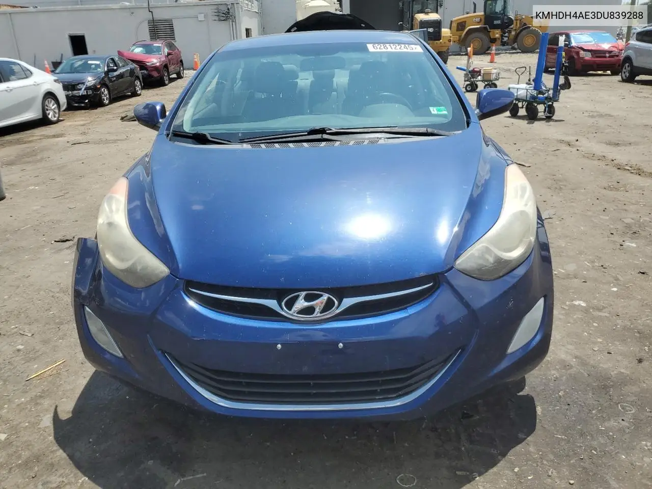 2013 Hyundai Elantra Gls VIN: KMHDH4AE3DU839288 Lot: 62812245