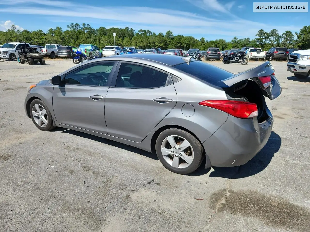 2013 Hyundai Elantra Gls VIN: 5NPDH4AE4DH333578 Lot: 62838745