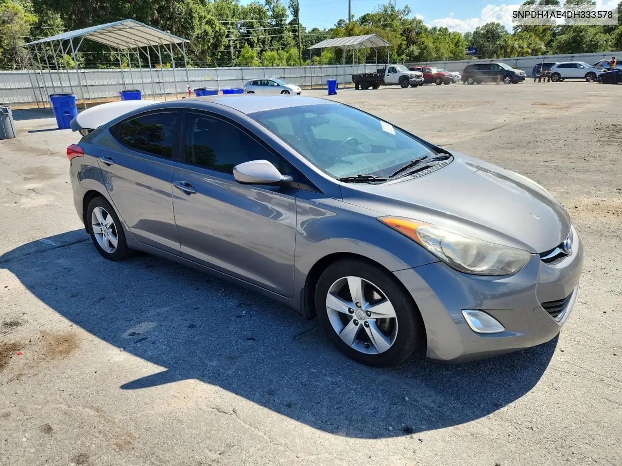 2013 Hyundai Elantra Gls VIN: 5NPDH4AE4DH333578 Lot: 62838745