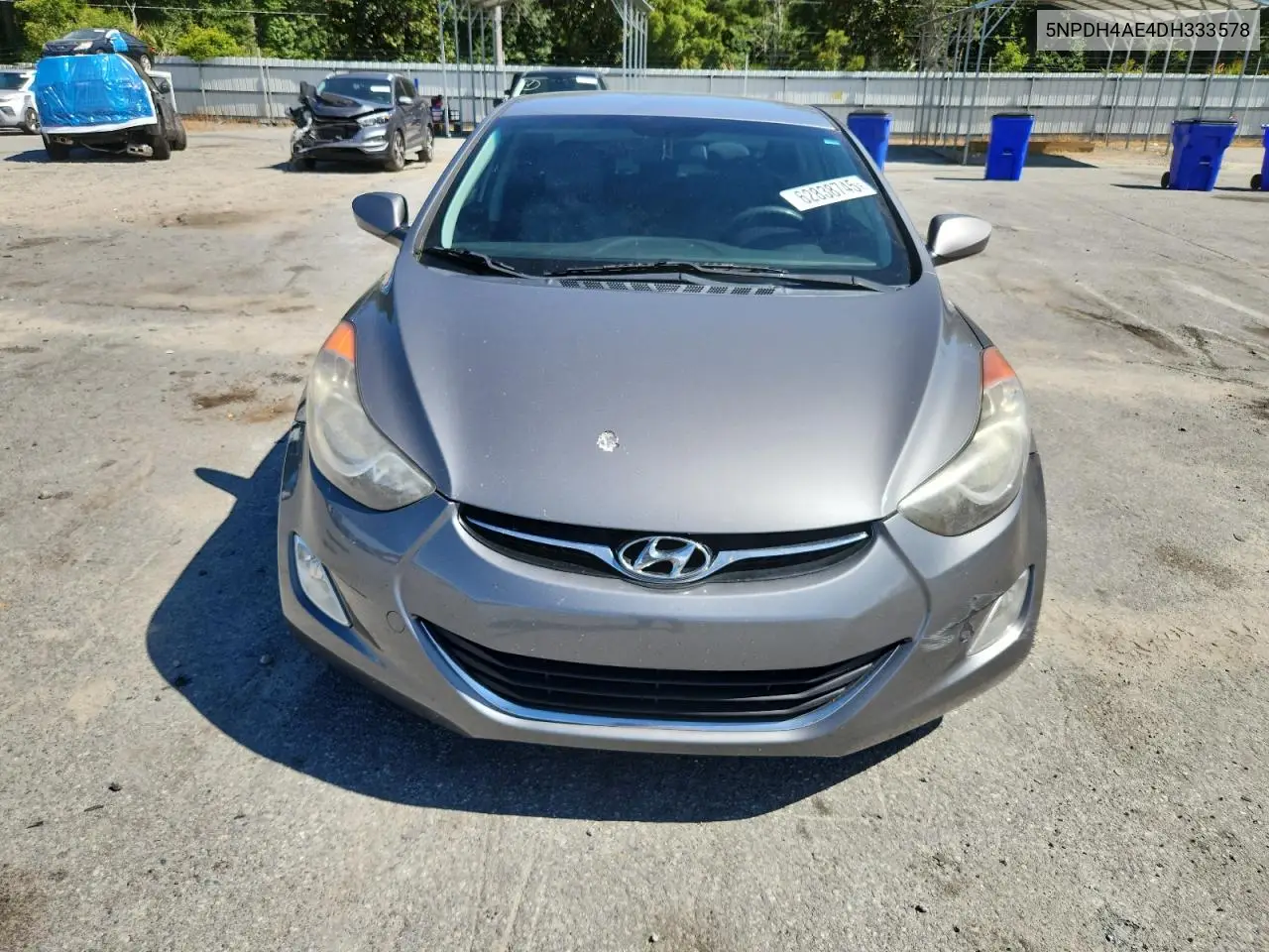 2013 Hyundai Elantra Gls VIN: 5NPDH4AE4DH333578 Lot: 62838745