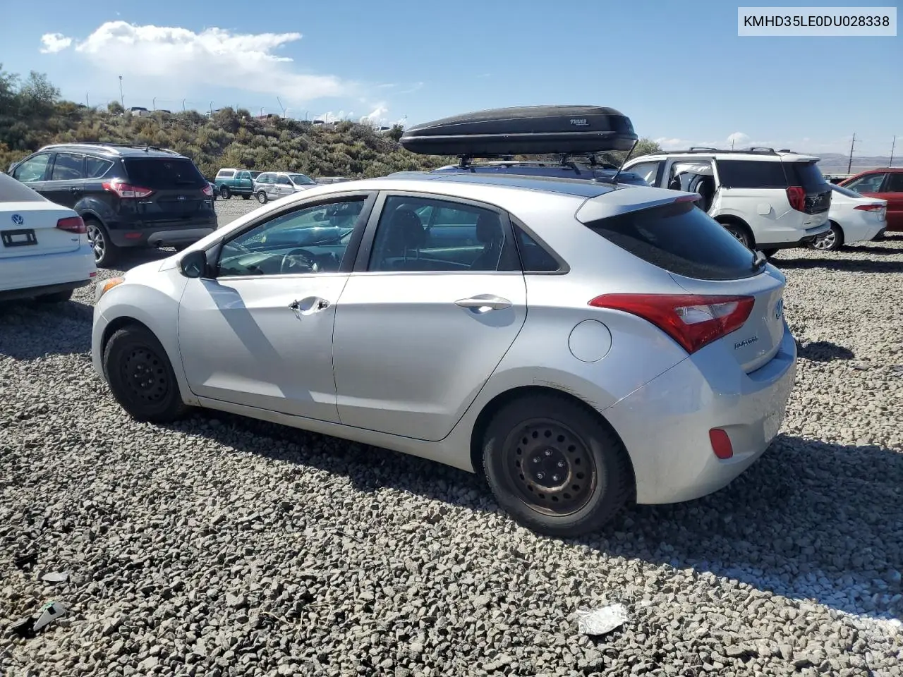2013 Hyundai Elantra Gt VIN: KMHD35LE0DU028338 Lot: 62924515