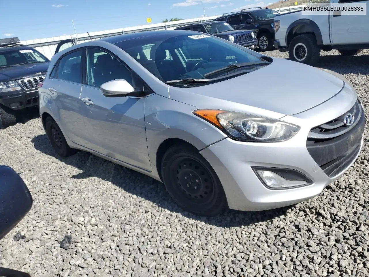 2013 Hyundai Elantra Gt VIN: KMHD35LE0DU028338 Lot: 62924515