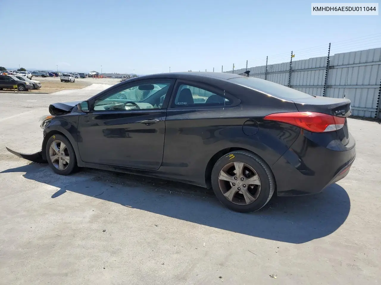 2013 Hyundai Elantra Coupe Gs VIN: KMHDH6AE5DU011044 Lot: 63008985