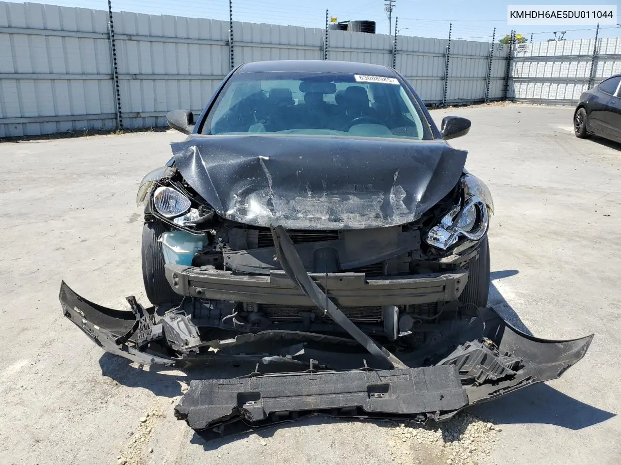 2013 Hyundai Elantra Coupe Gs VIN: KMHDH6AE5DU011044 Lot: 63008985