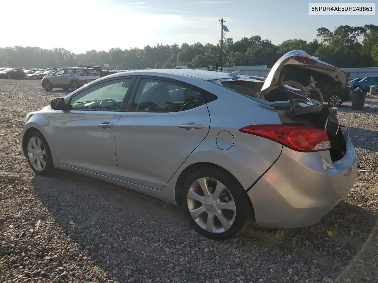 2013 Hyundai Elantra Gls VIN: 5NPDH4AE5DH248863 Lot: 63011345