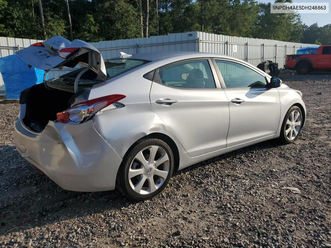 2013 Hyundai Elantra Gls VIN: 5NPDH4AE5DH248863 Lot: 63011345
