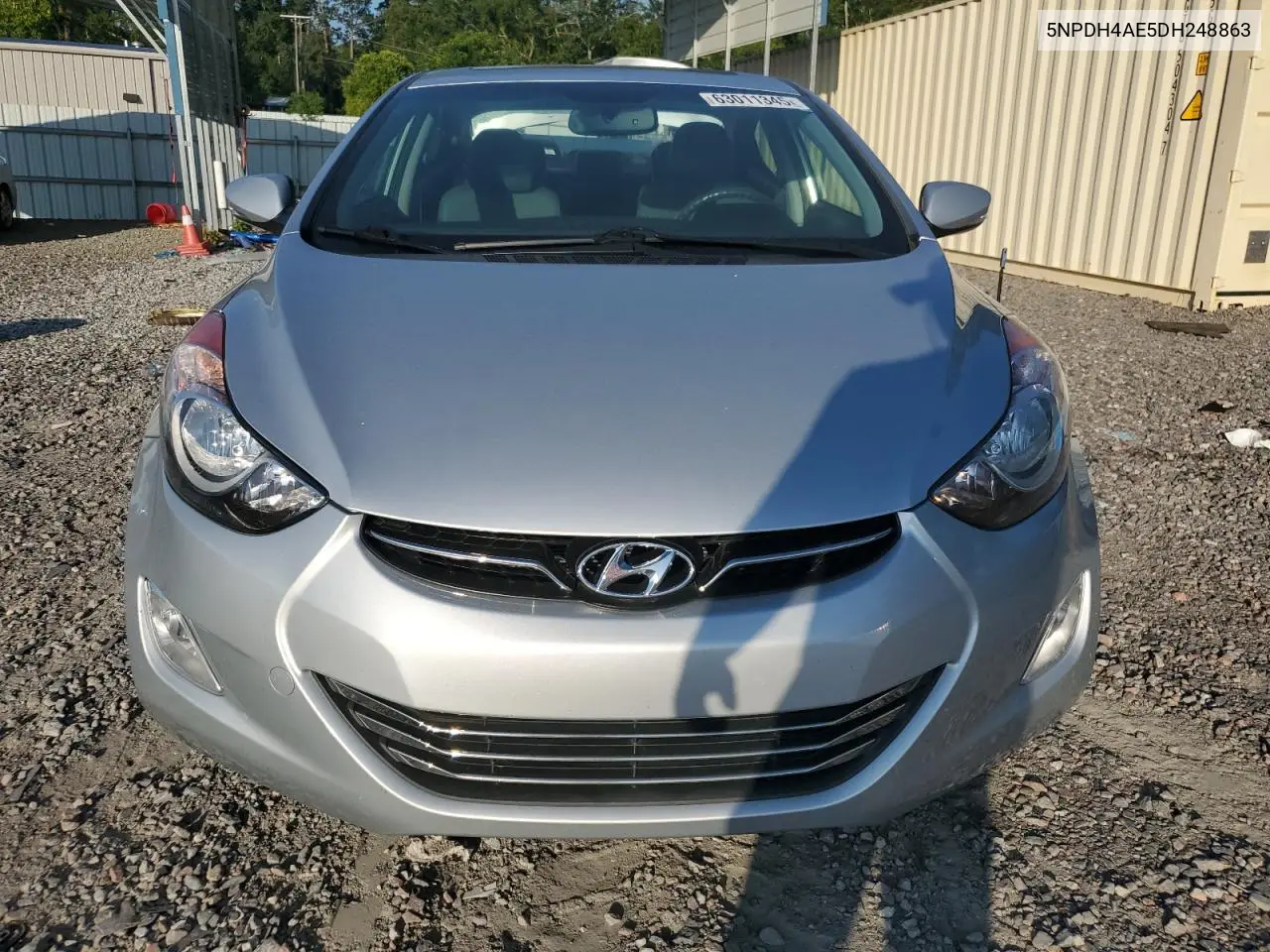 2013 Hyundai Elantra Gls VIN: 5NPDH4AE5DH248863 Lot: 63011345