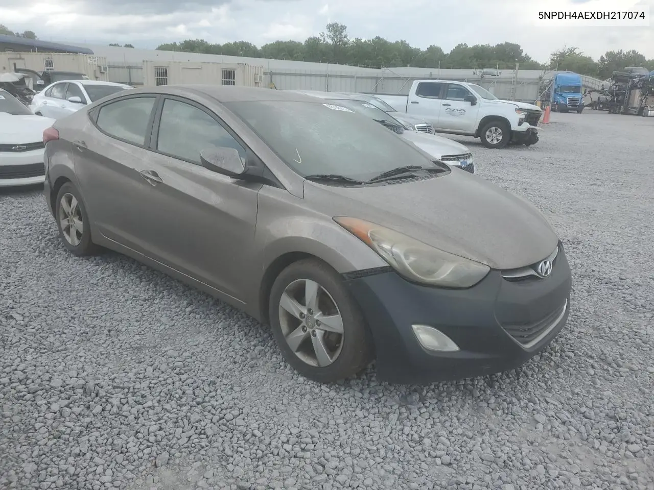 2013 Hyundai Elantra Gls VIN: 5NPDH4AEXDH217074 Lot: 63146715