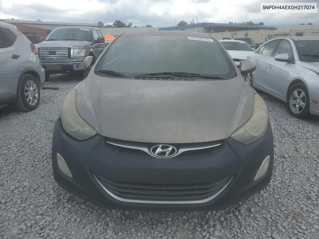 2013 Hyundai Elantra Gls VIN: 5NPDH4AEXDH217074 Lot: 63146715