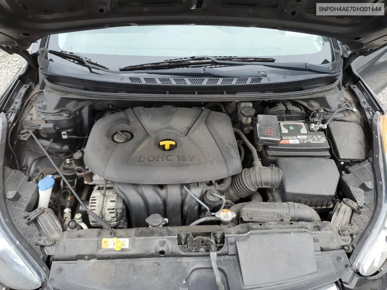 2013 Hyundai Elantra Gls VIN: 5NPDH4AE7DH301644 Lot: 63163795