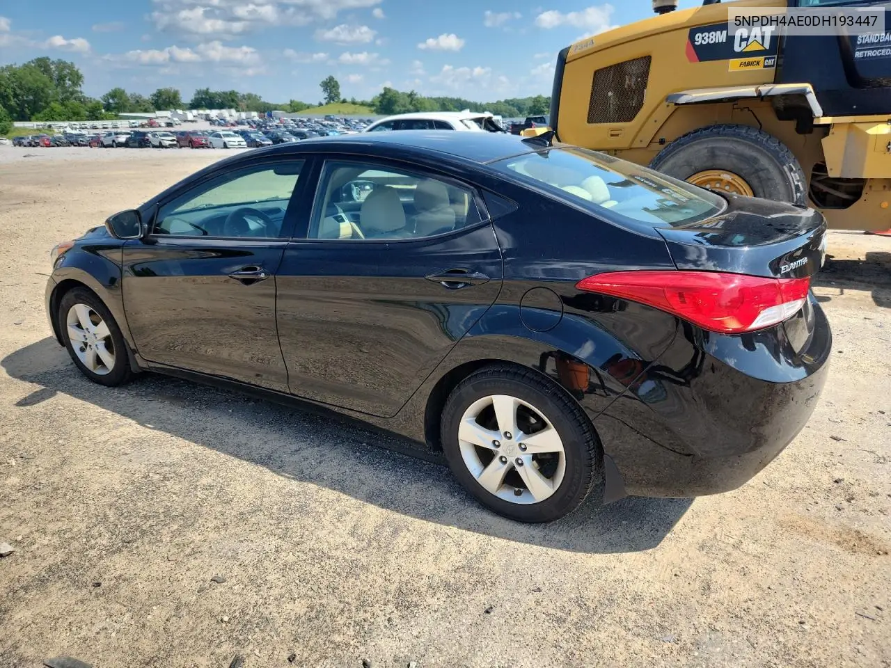 2013 Hyundai Elantra Gls VIN: 5NPDH4AE0DH193447 Lot: 63240365