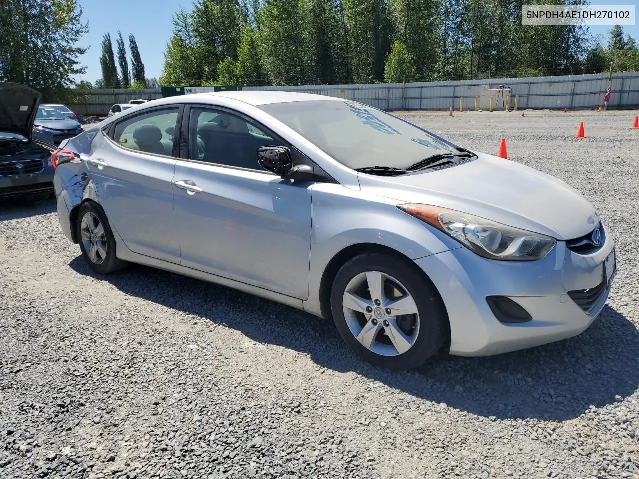 2013 Hyundai Elantra Gls VIN: 5NPDH4AE1DH270102 Lot: 63313075