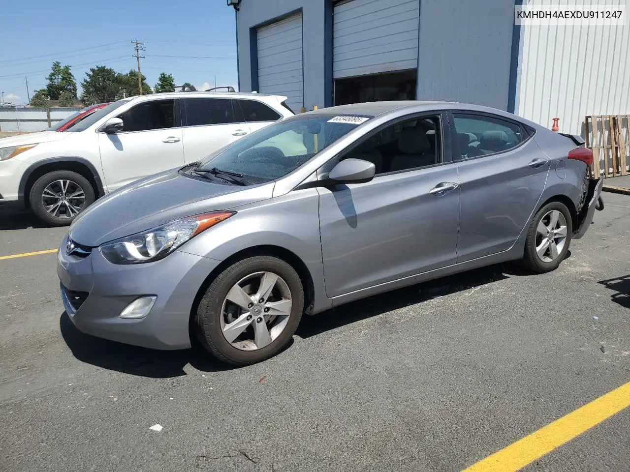 2013 Hyundai Elantra Gls VIN: KMHDH4AEXDU911247 Lot: 63348095