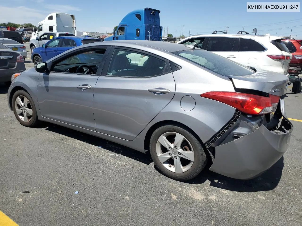 2013 Hyundai Elantra Gls VIN: KMHDH4AEXDU911247 Lot: 63348095