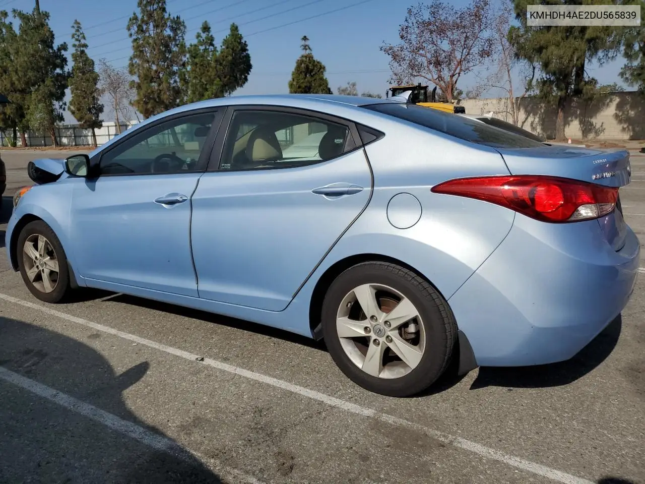 2013 Hyundai Elantra Gls VIN: KMHDH4AE2DU565839 Lot: 63349475