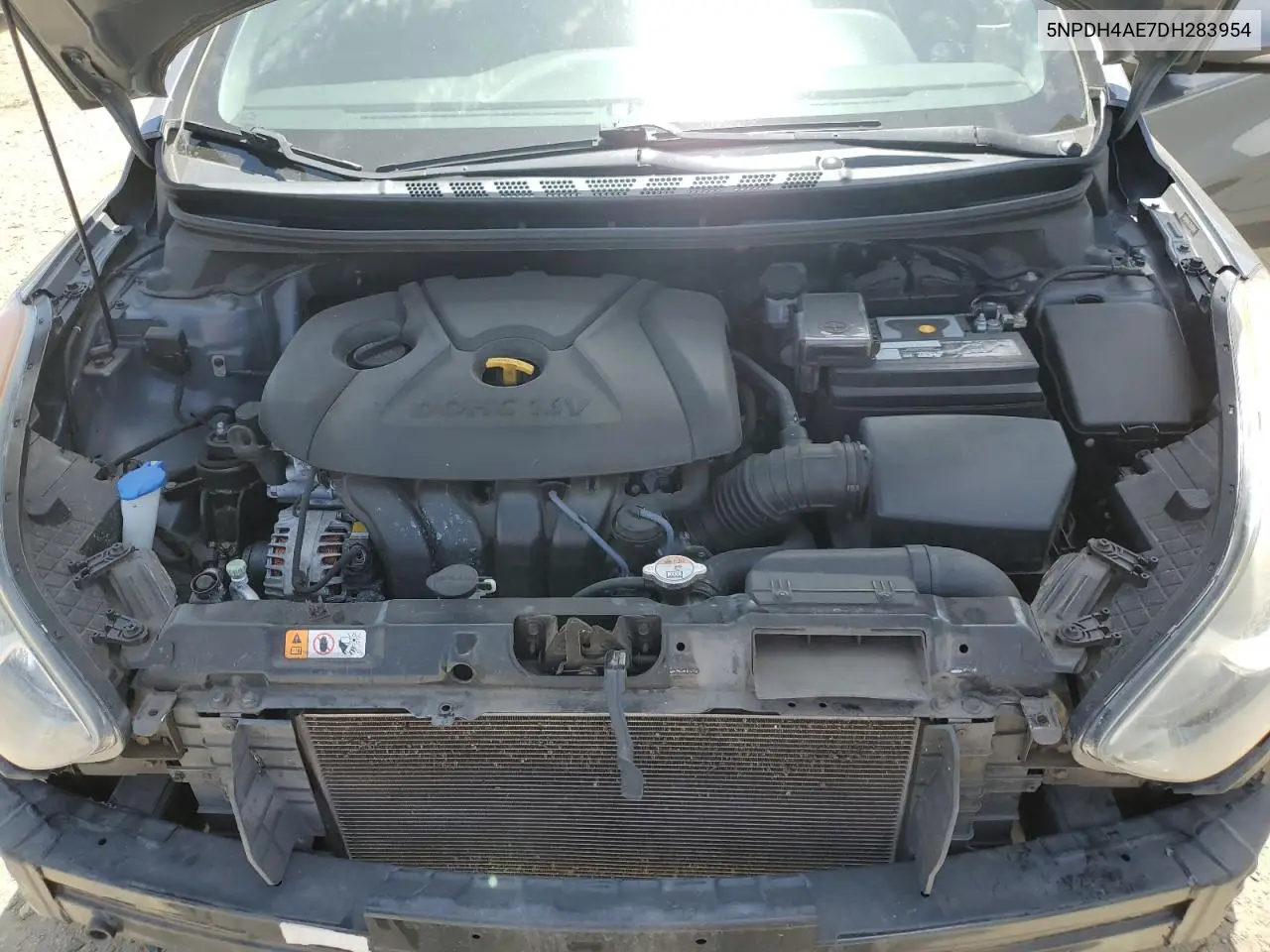 2013 Hyundai Elantra Gls VIN: 5NPDH4AE7DH283954 Lot: 63371705