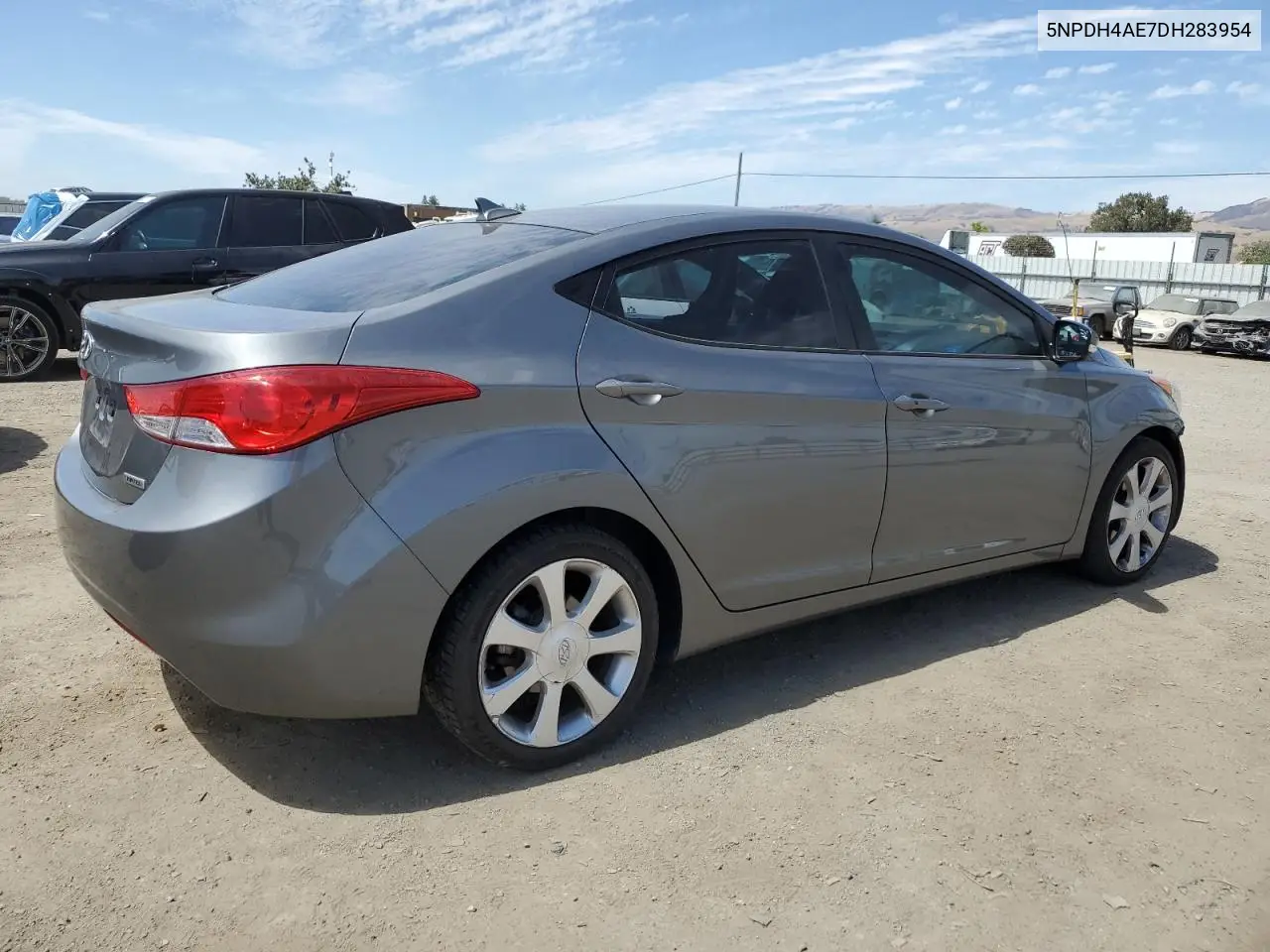 2013 Hyundai Elantra Gls VIN: 5NPDH4AE7DH283954 Lot: 63371705