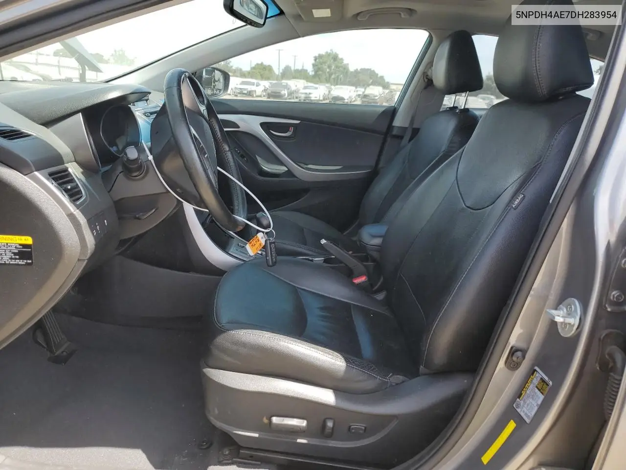 2013 Hyundai Elantra Gls VIN: 5NPDH4AE7DH283954 Lot: 63371705