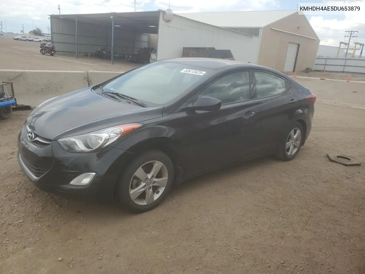 2013 Hyundai Elantra Gls VIN: KMHDH4AE5DU653879 Lot: 63413425