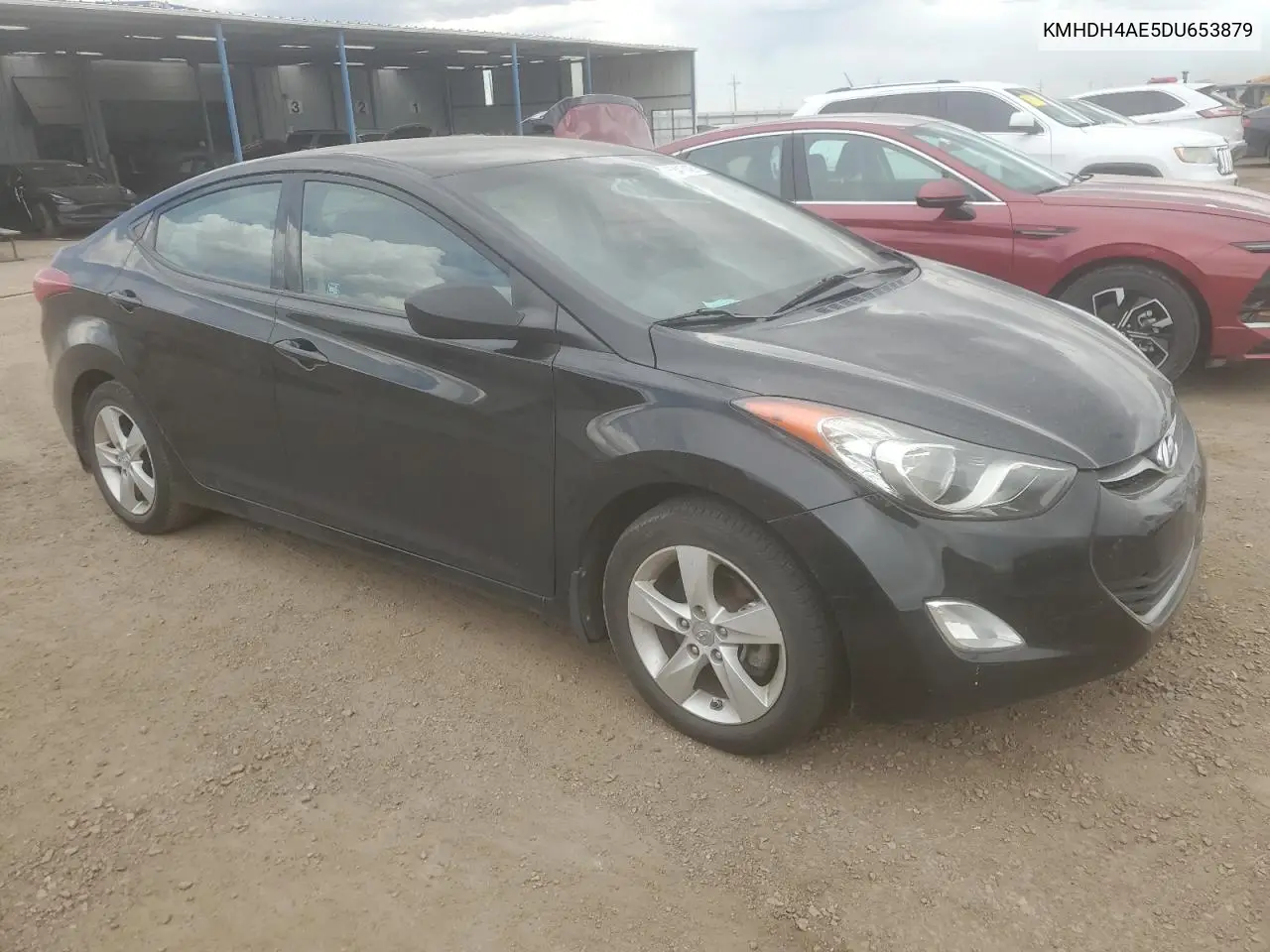 2013 Hyundai Elantra Gls VIN: KMHDH4AE5DU653879 Lot: 63413425