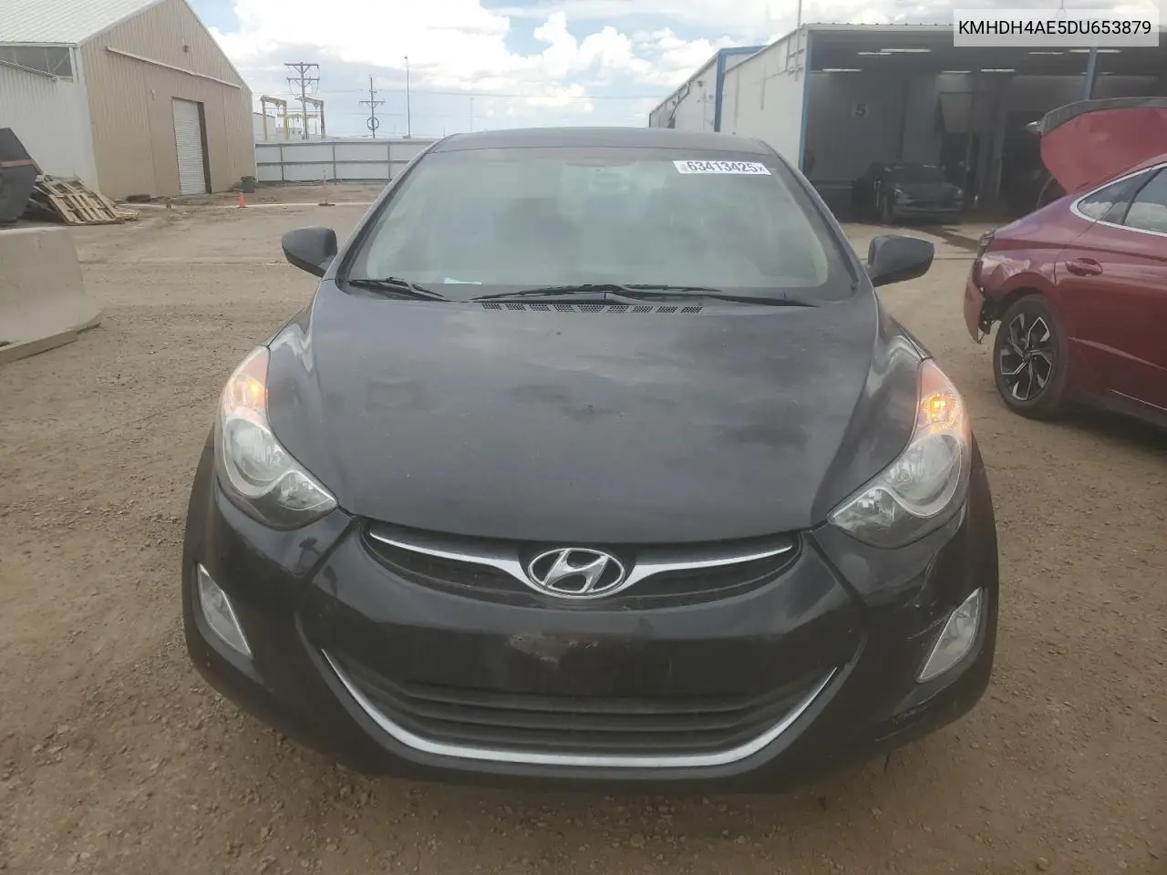 2013 Hyundai Elantra Gls VIN: KMHDH4AE5DU653879 Lot: 63413425