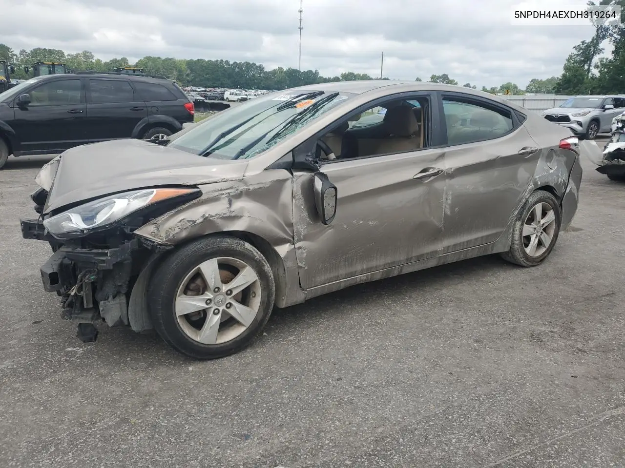 2013 Hyundai Elantra Gls VIN: 5NPDH4AEXDH319264 Lot: 63419475