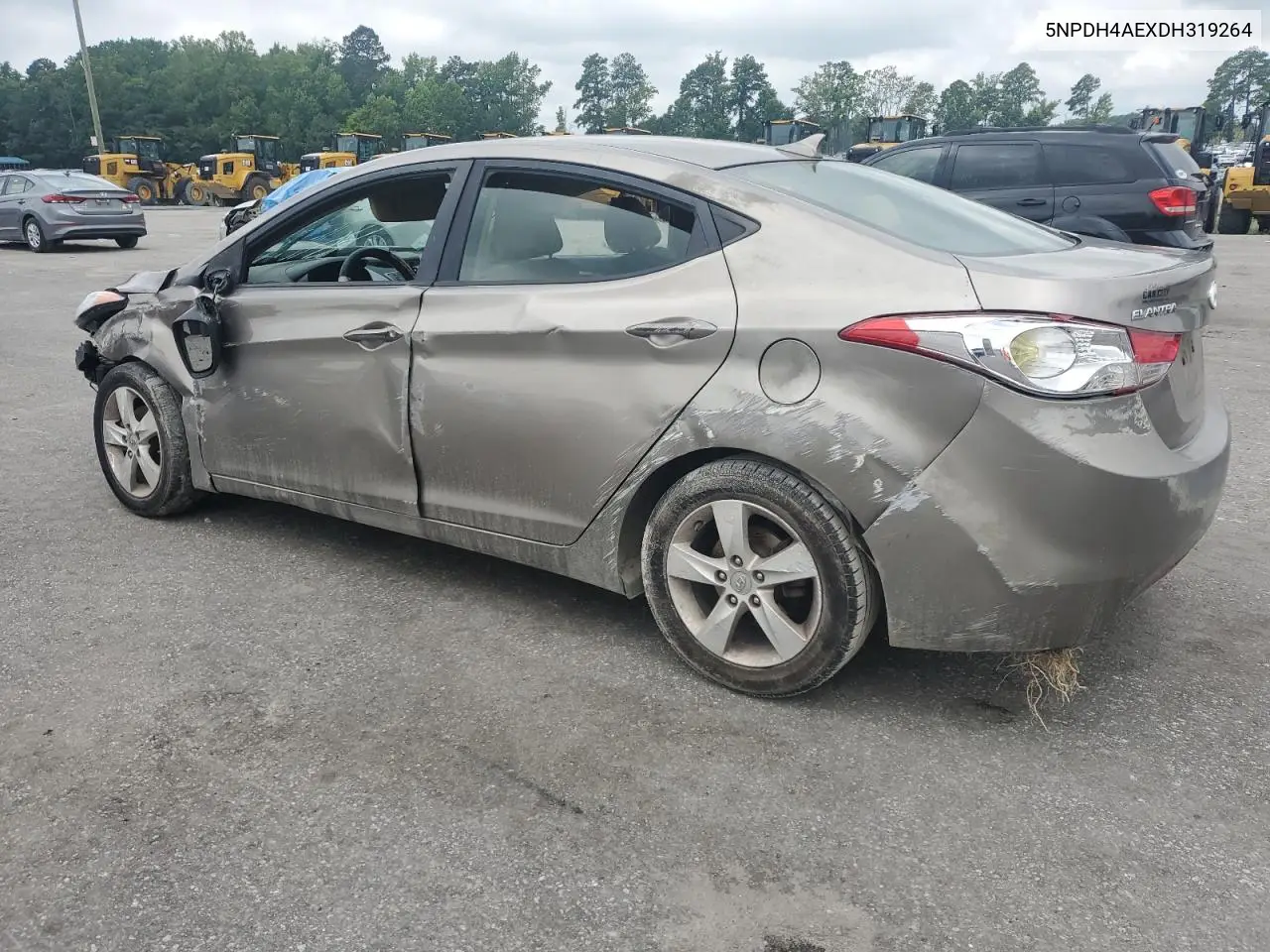 2013 Hyundai Elantra Gls VIN: 5NPDH4AEXDH319264 Lot: 63419475