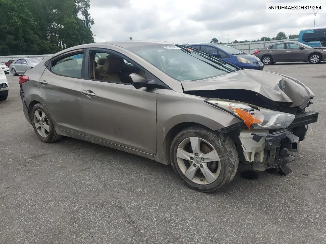2013 Hyundai Elantra Gls VIN: 5NPDH4AEXDH319264 Lot: 63419475