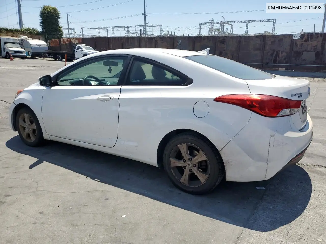 2013 Hyundai Elantra Coupe Gs VIN: KMHDH6AE5DU001498 Lot: 63426445