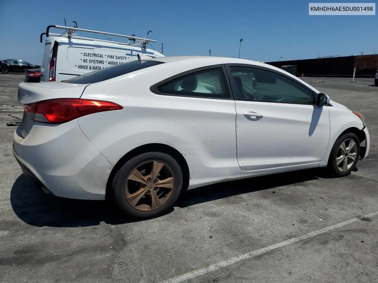 2013 Hyundai Elantra Coupe Gs VIN: KMHDH6AE5DU001498 Lot: 63426445