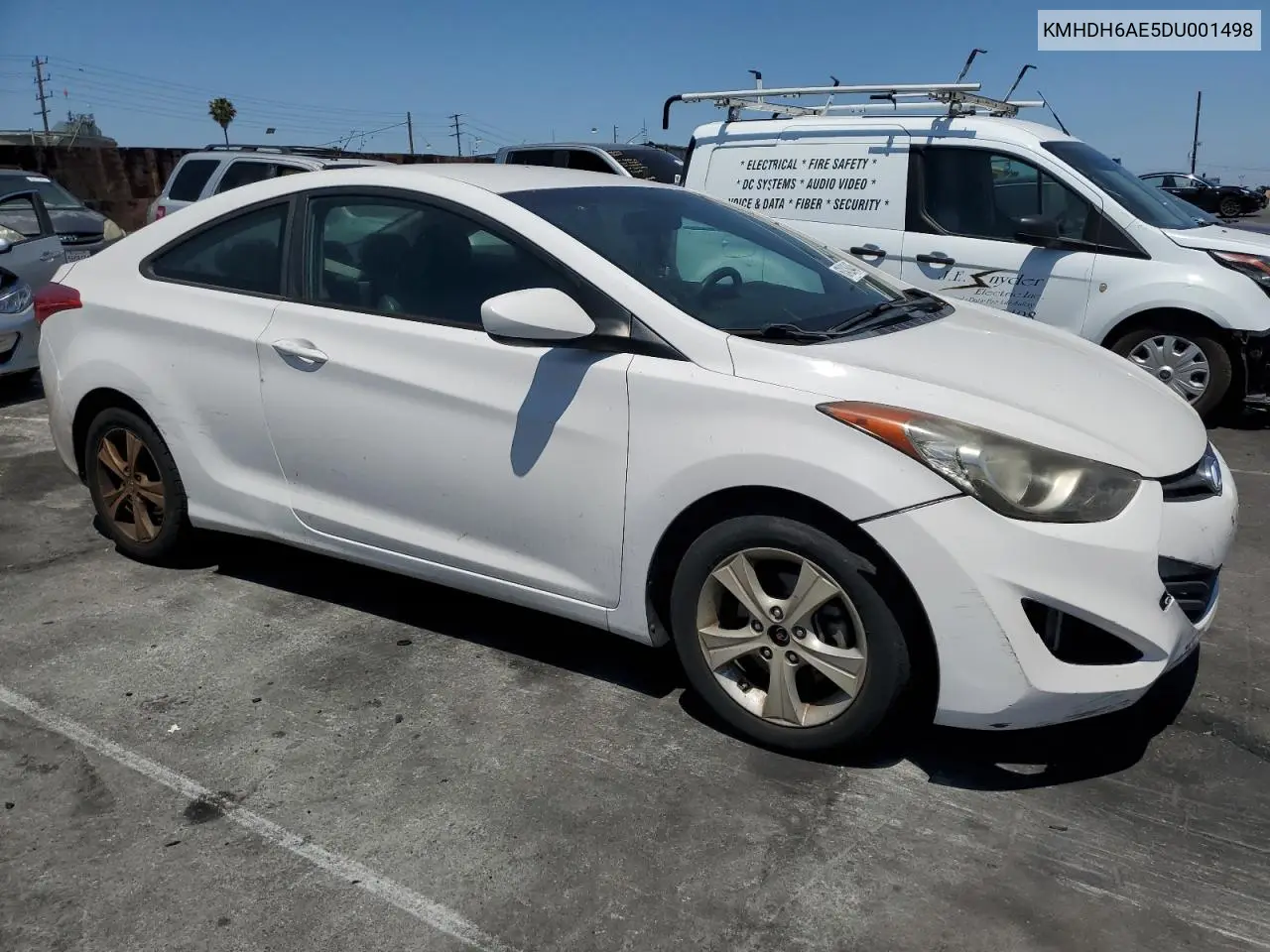 2013 Hyundai Elantra Coupe Gs VIN: KMHDH6AE5DU001498 Lot: 63426445