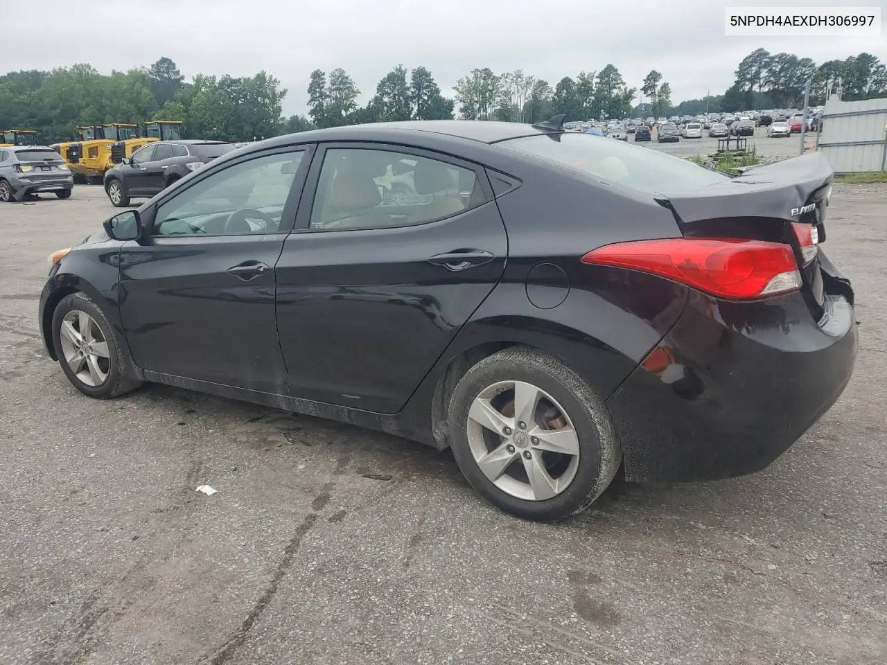 2013 Hyundai Elantra Gls VIN: 5NPDH4AEXDH306997 Lot: 63436235